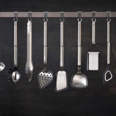 Rösle 10636 Silikon Uçlu Paslanmaz Çelik Spatula, 26 cm - Rösle