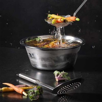 Rösle 10652 Stainless Steel Colander, 12 cm - Rösle