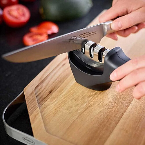 Rösle 11045 3 Kademeli Bıçak Bileyici, 20 cm - 2