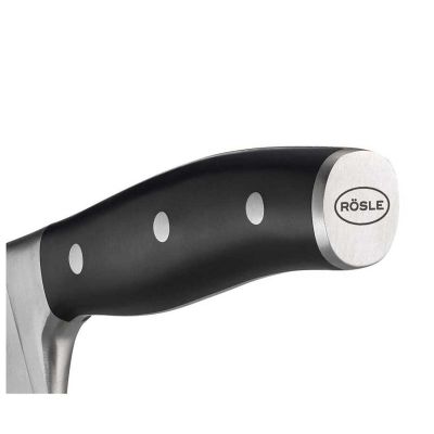 Rösle 12106 Tradition Santoku Knife, 17.5 cm - Rösle
