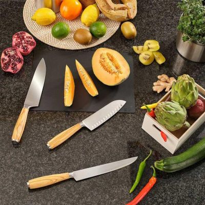 Rösle 12133 Artesano Santoku Bıçak, 16 cm - 4