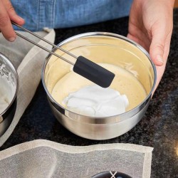 Rösle 12435 Silikon Spatula, 20 cm, Siyah - 2