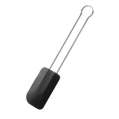 Rösle 12436 Silikon Spatula, 26 cm, Siyah - 1