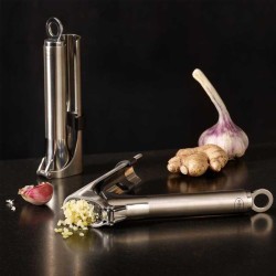 Rösle 12896 Stainless Steel Garlic Press, 18 cm - 7