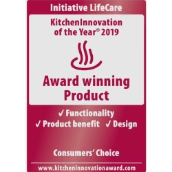 Rösle 12896 Stainless Steel Garlic Press, 18 cm - 8