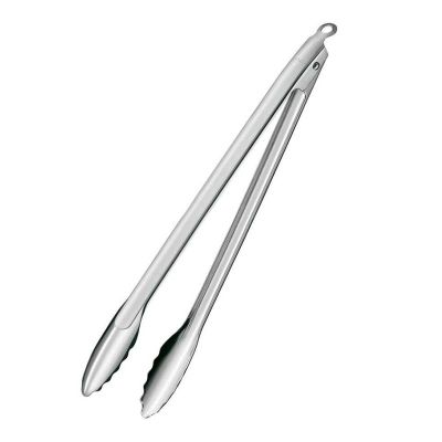 Rösle 12917 Stainless Steel Gourmet Lockable Tongs, 40 cm - Rösle