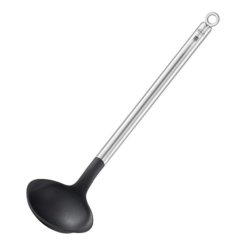 Rösle 13703 Basic Line Sos Kepçesi, 28 cm, Siyah - Rösle
