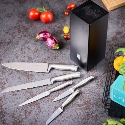 Rösle 13716 Basic Line Stainless Steel Bread Knife, 20 cm - 2