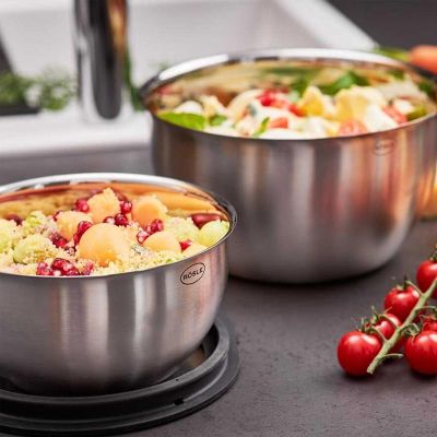 Rösle 13732 Basic Line Stainless Steel Bowl, 20 cm - Rösle