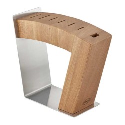 Rösle 15040 Elm Knife Stand, 6 Knife 1 Scissor Capacity - 1