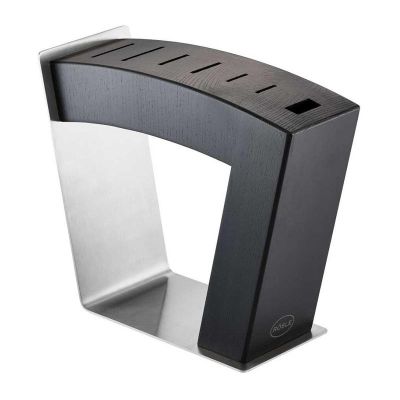 Rösle 15042 Ash Knife Stand, 6 Knife 1 Scissor Capacity - Rösle