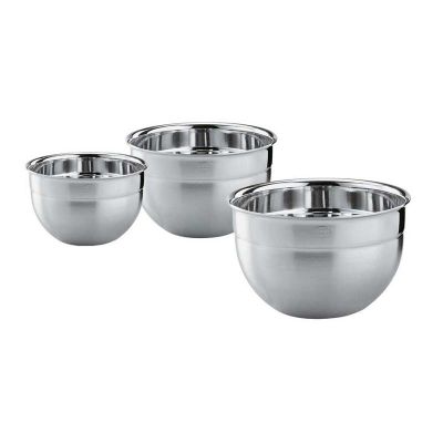 Rösle 15700 طقم أوعية عميقة 3 قطع، 16-20-24 سم - Rösle