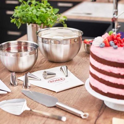 Rösle 15700 Набор глубоких мисок из 3 предметов, 16-20-24 см - Rösle