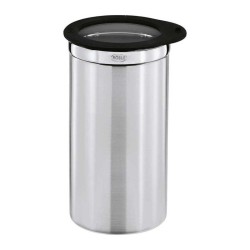 Rösle 16555 Stainless Steel Silicone and Glass Lid Storage Container, 1.5 L - Rösle