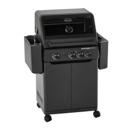 Rösle 25055 ALLFLAME Gazlı Barbekü İstasyonu, Doğalgazlı, Siyah - Thumbnail