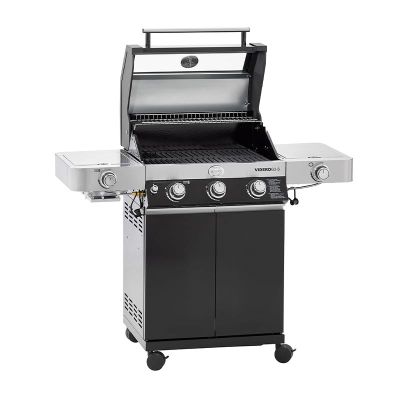 Rösle 25530 Videro G3-S Vario Barbecue Station, Natural Gas, Black - Rösle