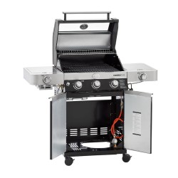 Rösle 25530 Videro G3-S Vario Barbecue Station, Natural Gas, Black - 3