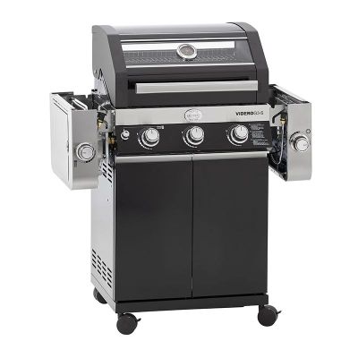 Rösle 25530 Videro G3-S Vario Barbecue Station, Natural Gas, Black - Rösle