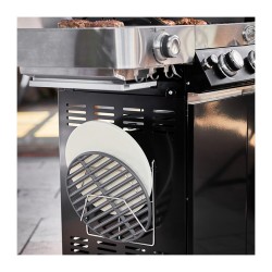 Rösle 25530 Videro G3-S Vario Barbecue Station, Natural Gas, Black - 6