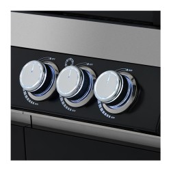 Rösle 25531 محطة شواء Videro G4-S Vario، غاز طبيعي، أسود - 4