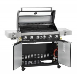 Rösle 25532 محطة شواء Videro G6-S Vario، غاز طبيعي، أسود - Rösle (1)