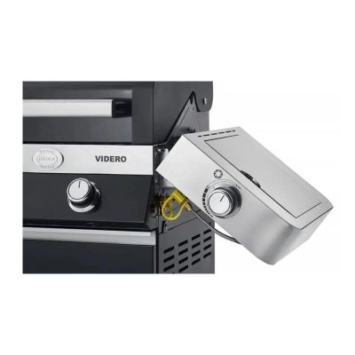 Rösle 25532 Videro G6-S Vario Barbecue Station, Natural Gas, Black - Rösle