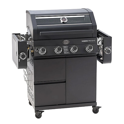 Rösle 25577 Videro PRO G4-S Vario Barbekü İstasyonu, Doğalgazlı, Siyah - 3