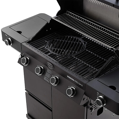 Rösle 25577 Videro PRO G4-S Vario Barbekü İstasyonu, Doğalgazlı, Siyah - 4