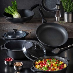 Rösle 91757 Cadini Non-stick Wok Pan, 32 cm - 4