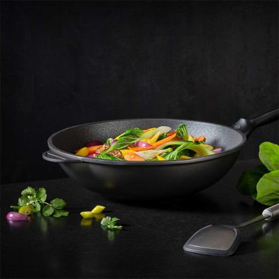 Rösle 91757 Cadini Yapışmaz Wok Tava, 32 cm - Rösle