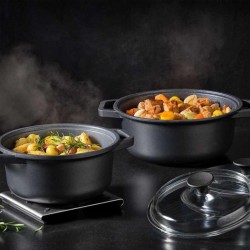 Rösle 91762 Cadini Yapışmaz Tencere, 24 cm - 5