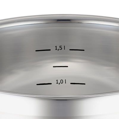 Rösle 91931 وعاء عميق من الفولاذ المقاوم للصدأ، 16 سم - Rösle