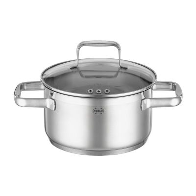 Rösle 91932 Stainless Steel Deep Pot, 20 cm - Rösle