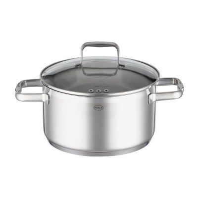Rösle 91933 Stainless Steel Deep Pot, 24 cm - Rösle
