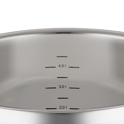 Rösle 91933 Stainless Steel Deep Pot, 24 cm - Rösle