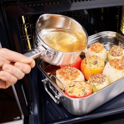 Rösle 91940 Expertiso Stainless Steel Sauce Pan, 16 cm - 4