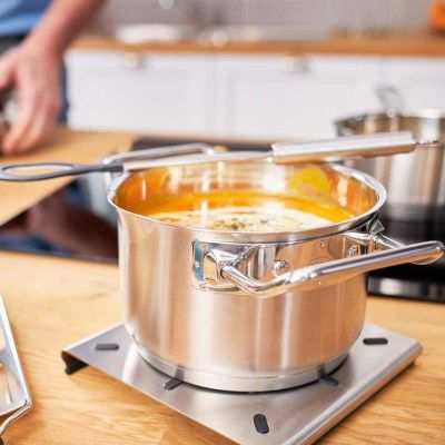 Rösle 91941 Expertiso Paslanmaz Çelik Derin Tencere, 16 cm - 5