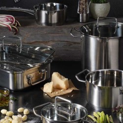 Rösle 91941 إناء عميق من الفولاذ المقاوم للصدأ من إكسبيرتيسو، 16 سم - 3