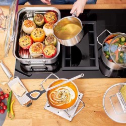 Rösle 91941 Expertiso Stainless Steel Deep Pot, 16 cm - 4