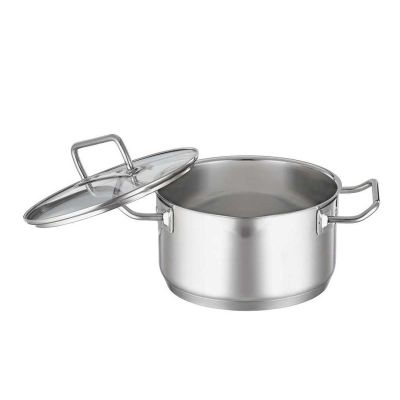Rösle 91942 Expertiso Stainless Steel Deep Pot, 20 cm - Rösle
