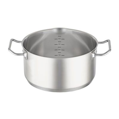 Rösle 91943 Stainless Steel Deep Pot, 24 cm - Rösle