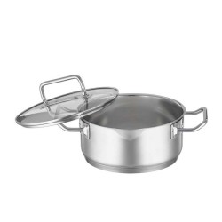 Rösle 91944 Expertiso Stainless Steel Short Pot, 20 cm - 2