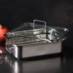 Rösle 91946 Rectangular Roasting Pot, 38.5x28 cm - 4