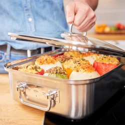 Rösle 91946 Rectangular Roasting Pot, 38.5x28 cm - 5