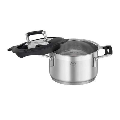 Rösle 91961 Silence Pro Derin Tencere, 16 cm - 2