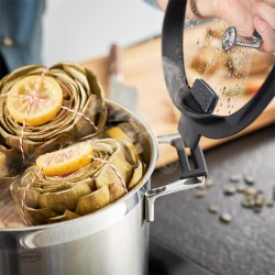 Rösle 91963 وعاء عميق سايلنس برو، 24 سم - 5