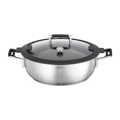 Rösle 91978 Silence Pro Aroma Buharlı Pişirme Tenceresi, 28 cm - 1