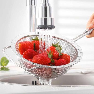 Rösle 95270 Paslanmaz Çelik Asılabilir Kalın Süzgeç, 20 cm - 2