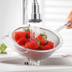 Rösle 95270 Stainless Steel Hanging Thick Strainer, 20 cm - 2
