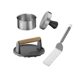 Rösle Barbecue Burger Set, 4 Pieces - 1